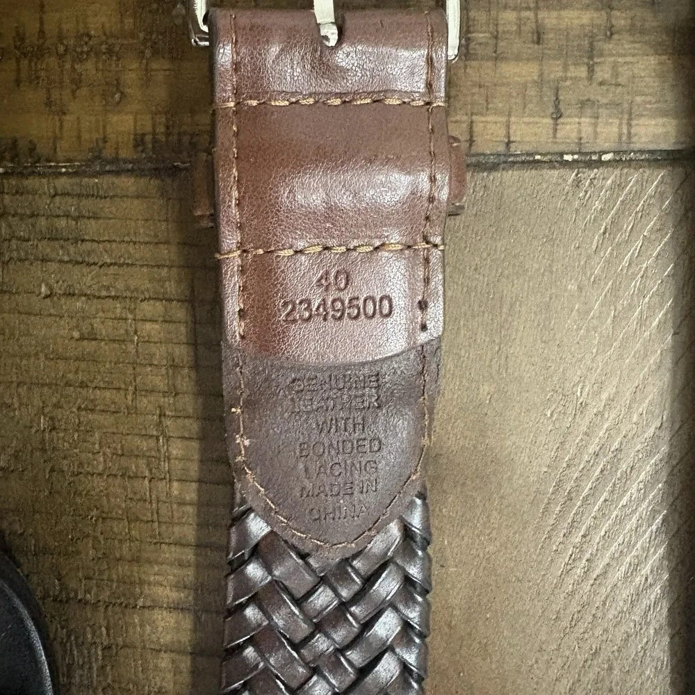 Men's Leather Belts Lot Of 6, Coach Nike
